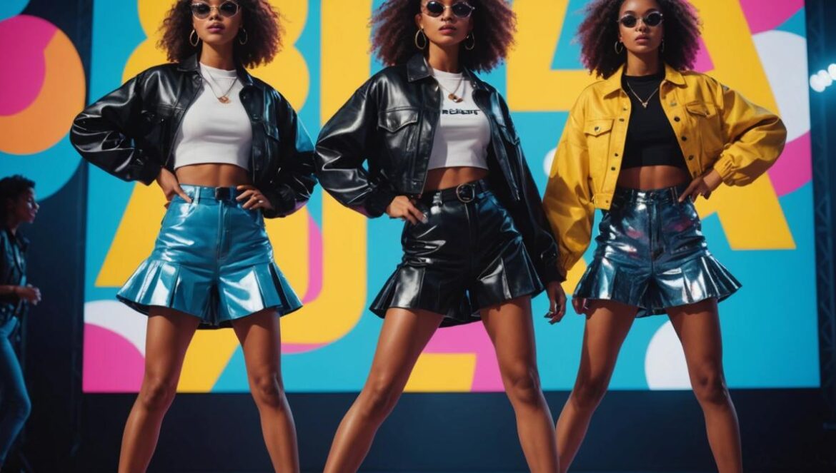 ‘Jump’: el video más extraño (y divisivo) de Black Pink Black Pink bailando frente a pantallas digitales gigantes y efectos surrealistas en un escenario vibrante.