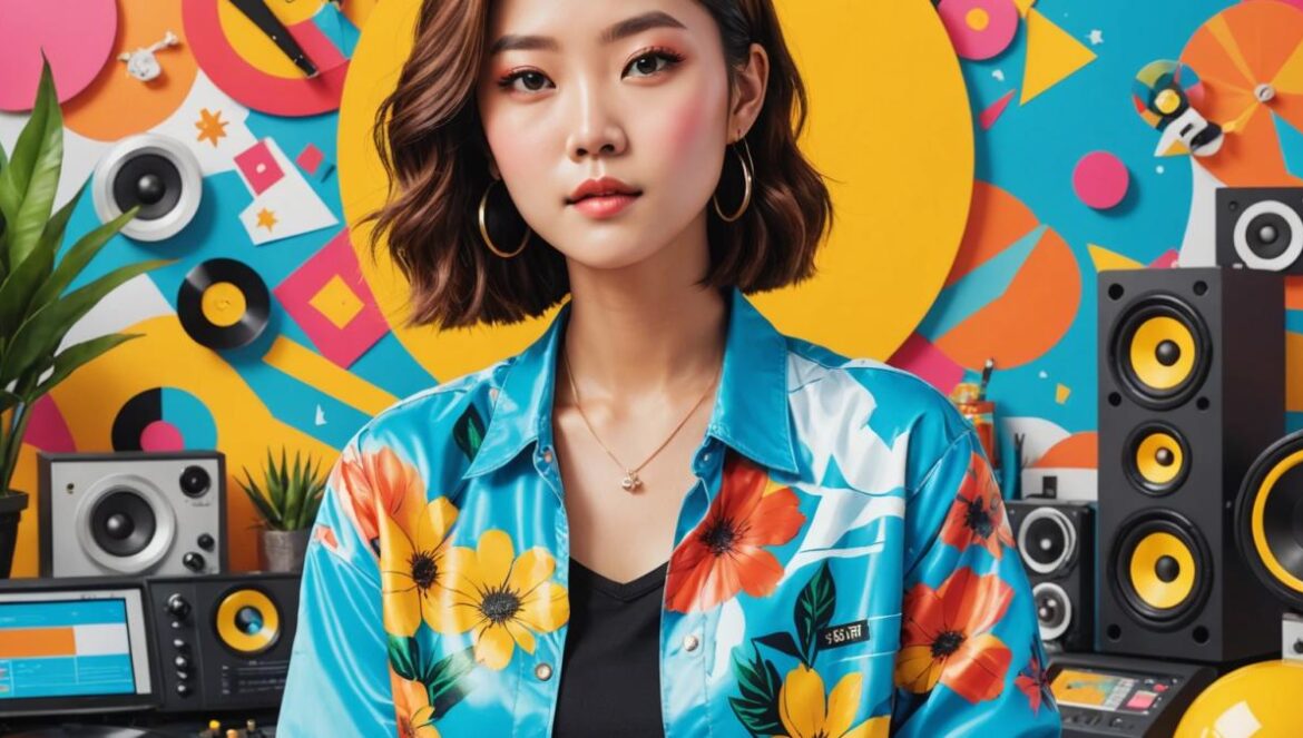 De SISTAR a dueña de su destino: Hyorin lanza You & I y su sello ReH Entertainment Hyorin posando en un estudio moderno rodeada de collages veraniegos y detalles musicales con aire fresco y profesional.