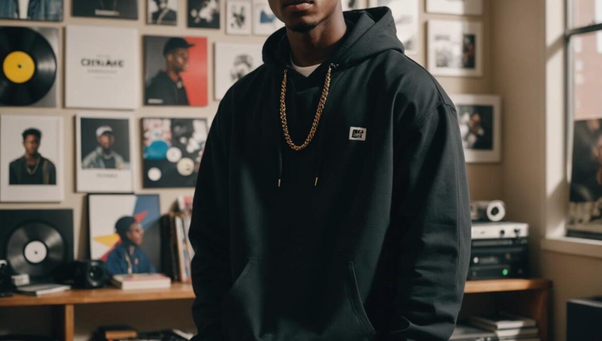 ¿Por qué ‘New Detroit’ de Lelo revienta esquemas? El álbum que redefine la autenticidad en el rap Lelo, rapero joven de Detroit, posa entre vinilos y materiales de arte en un estudio urbano minimalista.
