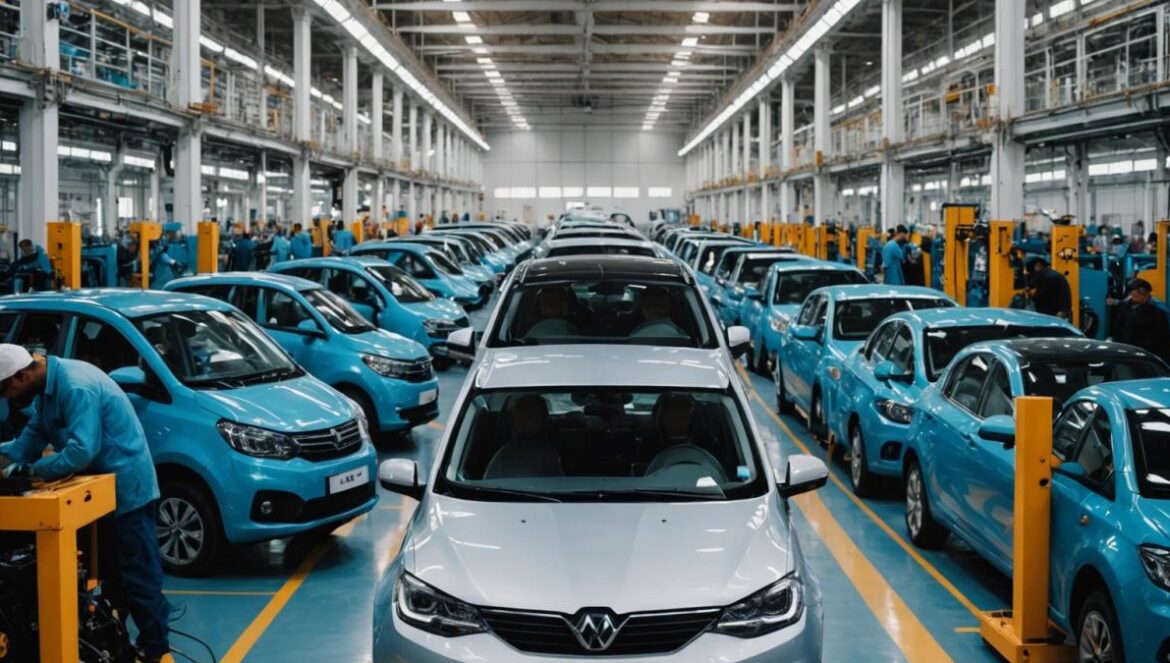 ¿Por qué Stellantis revienta Italia y apuesta todo por Marruecos? El giro que nadie vio venir Fábrica moderna en Kenitra llena de empleados montando coches eléctricos con ambiente industrial activo.