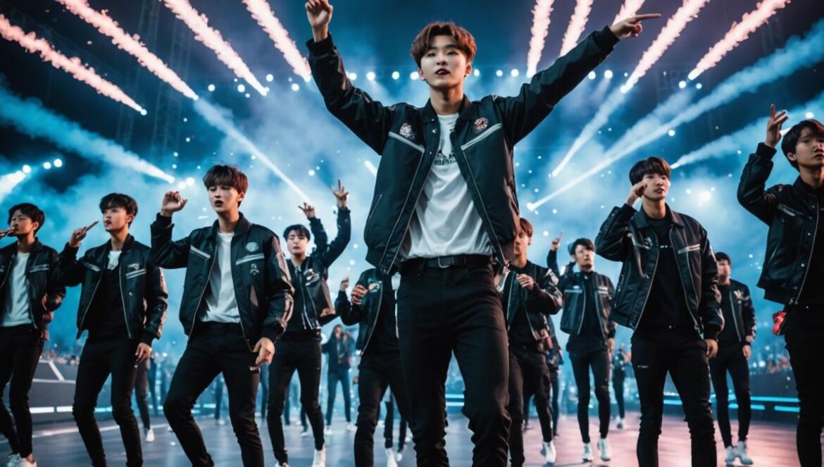 Stray Kids revienta Europa y arrasa YouTube: lo que nadie te contó del fenómeno ‘KARMA’ Stray Kids actuando en el Stade de France con miles de fans y luces vibrantes durante su gira europea.