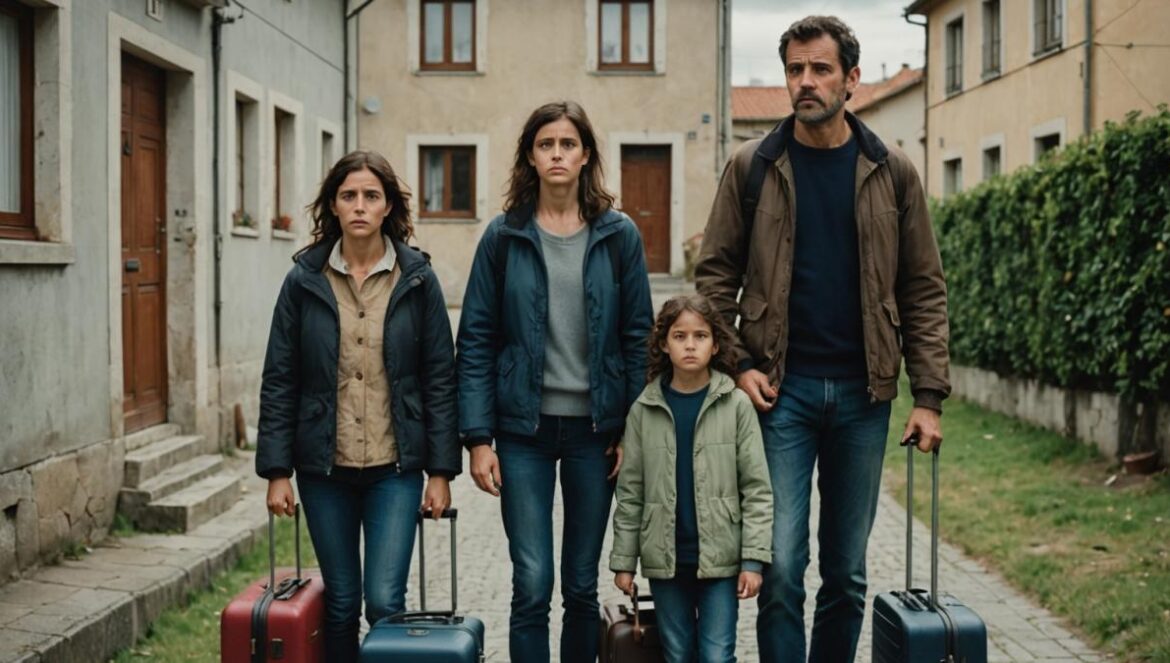 Booking: ¿Lujo invisible o estafa viral? Así cayó una familia en Galicia (y cómo evitarlo) Familia española confundida y preocupada frente a una casa en Galicia que no está disponible para alquilar.