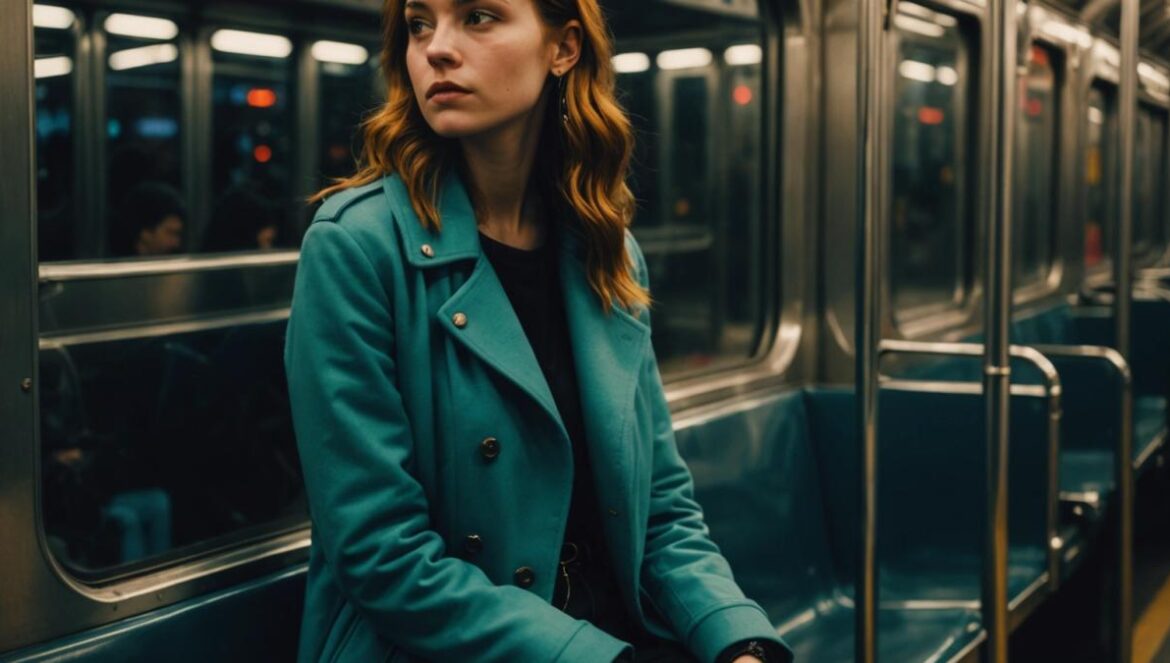 Chappell Roan revienta corazones en “The Subway”: una oda al desamor en Nueva York Chica con estilo pop sentado sola en un vagón de metro neoyorquino por la noche, reflejando melancolía y ruptura.