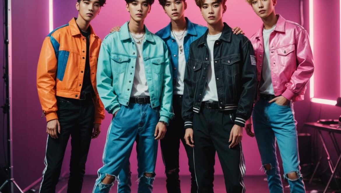 CORTIS rompe esquemas: así conquistó TikTok y el K-pop en solo una semana Cinco chicos del grupo Curtis posan con estilo y energía tras bambalinas antes de un show, reflejando moda juvenil coreana.