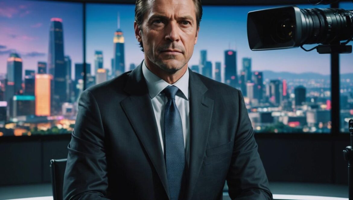 GTA 6: ¿promesa o reality check? Lo que Zelnick dejó caer en CNBC Ejecutivo en plató de TV financiera con gráficos de GTA 6 en pantalla, gesto seguro.