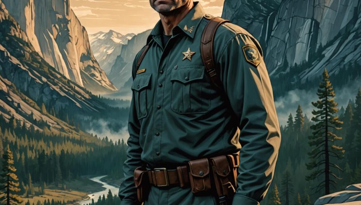 Indomable rompe esquemas: el thriller de Netflix que humilla a Round 6 y confirma segunda temporada Un guardabosques serio frente al paisaje imponente de Yosemite al atardecer, con ambiente misterioso.