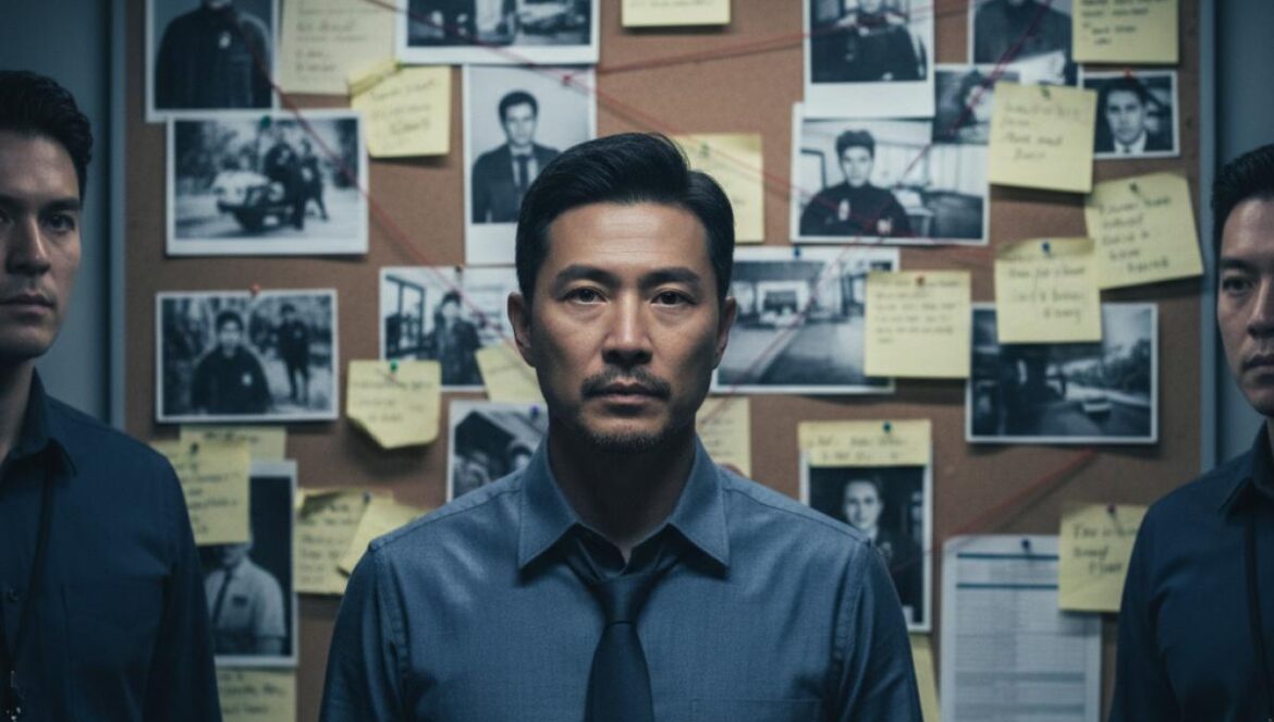 Walking on Thin Ice revienta el prime time: Lee Young Ae y un thriller antidrogas que Corea rara vez se atreve a contar Equipo de detectives en sala de investigación, ante un panel de pruebas, listos para una redada.