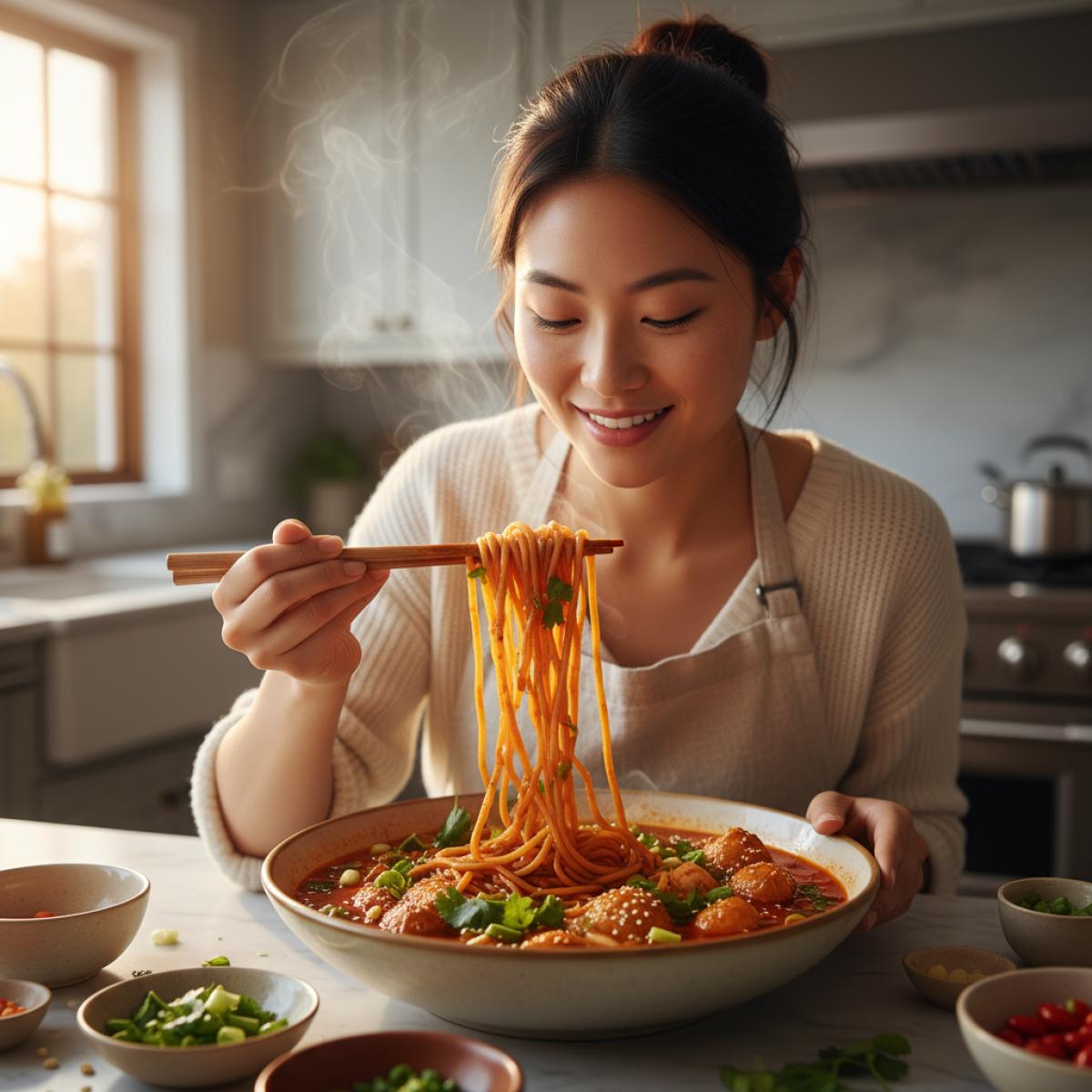 Tortitas coreanas de calabacín (hobakchae jeon): crujientes y umami — el primo asiático de nuestras tortillitas de camarones Gochujang noodles con pollo: el golpe de sabor en 20 minutos que TikTok no suelta y tu cocina puede clavar