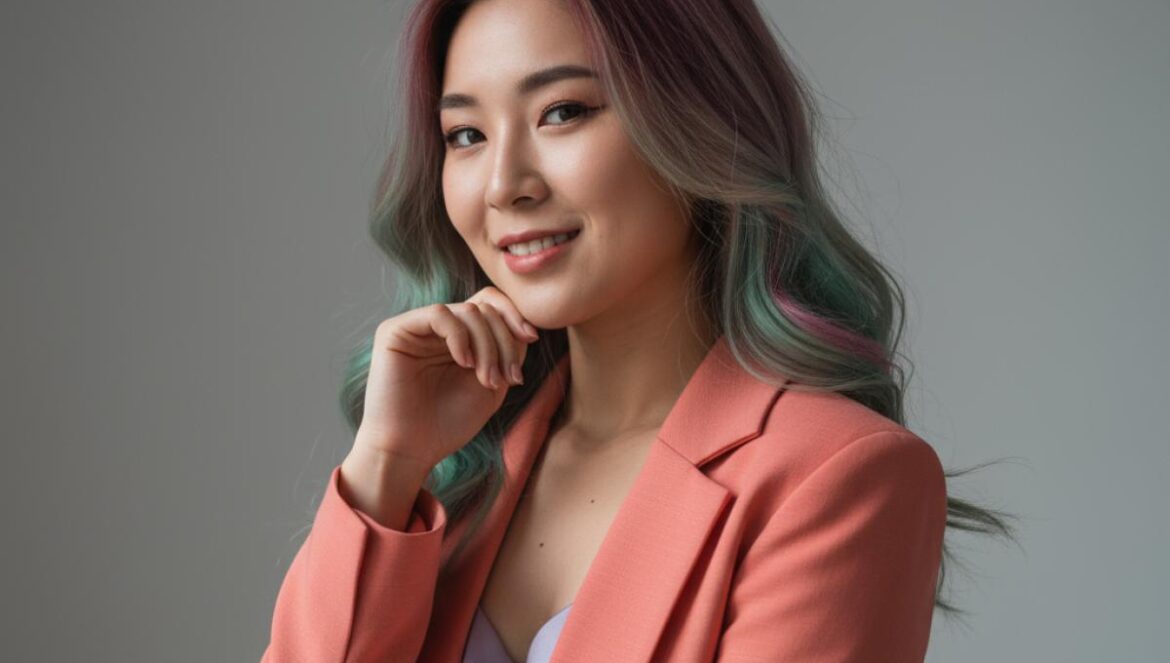 Lee Sae Rom cambia de fase: firma con 333, estrena fotos de perfil y se lanza en serio a la actuación Joven asiática posa en estudio minimalista para fotos de perfil, luz suave y fondo gris.