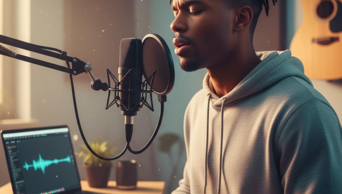 1010benja convierte el R&B en juego serio en 3X10: tres canciones, mil ideas y una coartada pop Cantante joven en un pequeño estudio casero, micrófono y sintetizador, guitarra colgada al fondo.