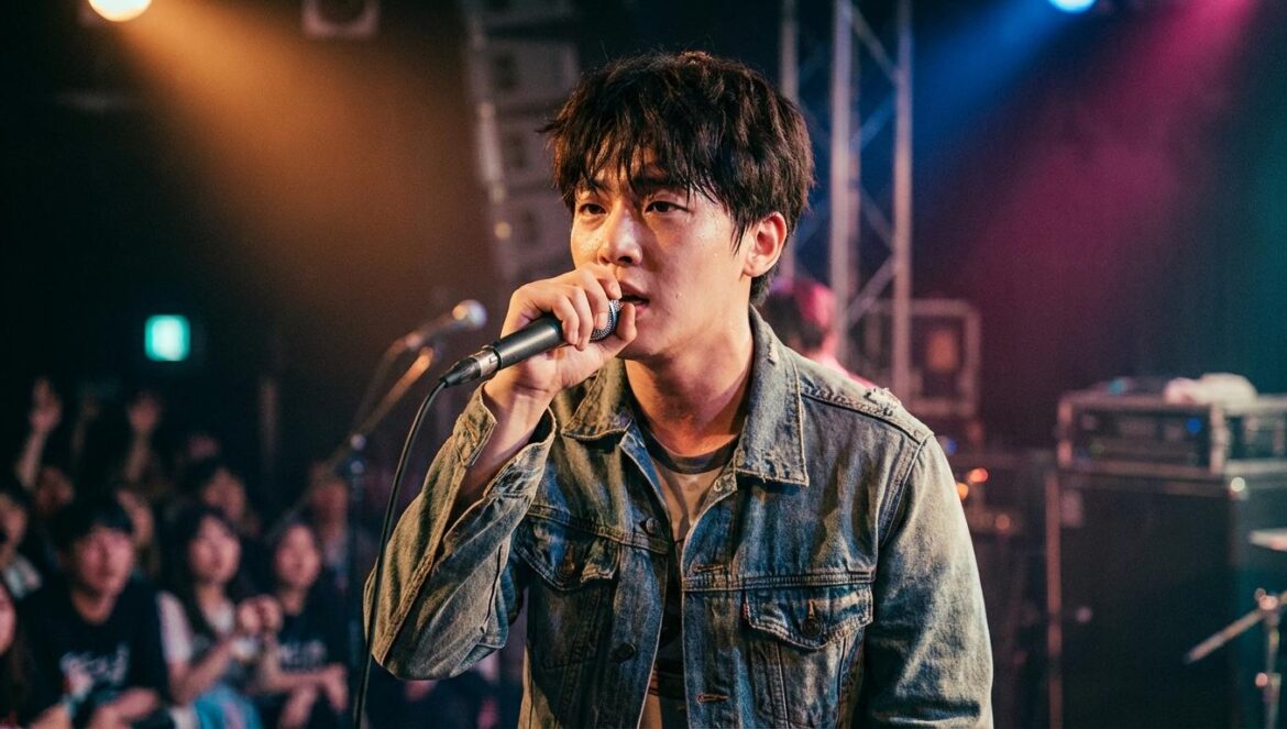 FTISLAND y su gira en Japón: cómo un grupo de 2ª gen redefine el K-rock en vivo Vocalista de rock coreano cantando en un escenario, con luces intensas y público desenfocado al fondo.