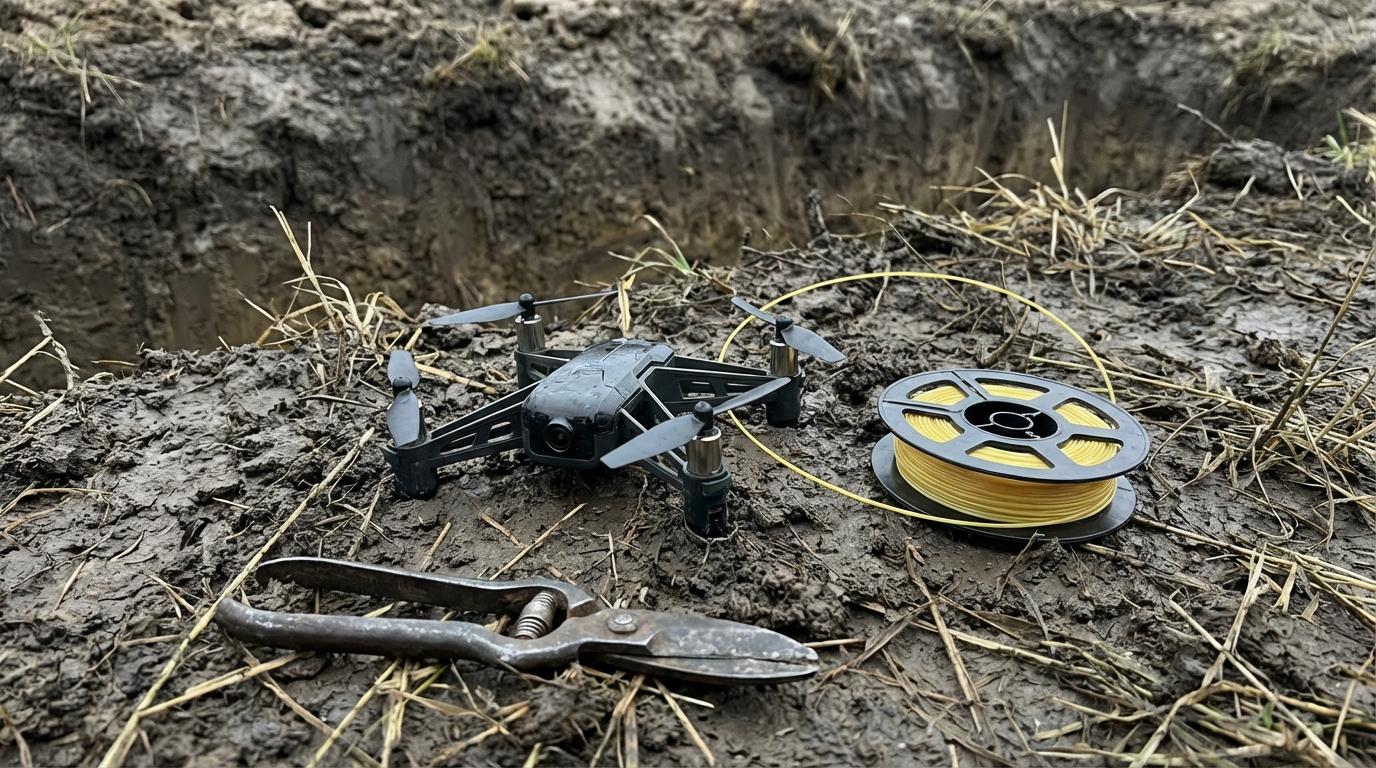 Drones Shahed y Telegram: la guerra se volvió una app (y eso cambia todo) Drones con fibra óptica vs tijeras: el choque low-tech que está reescribiendo la guerra en Ucrania