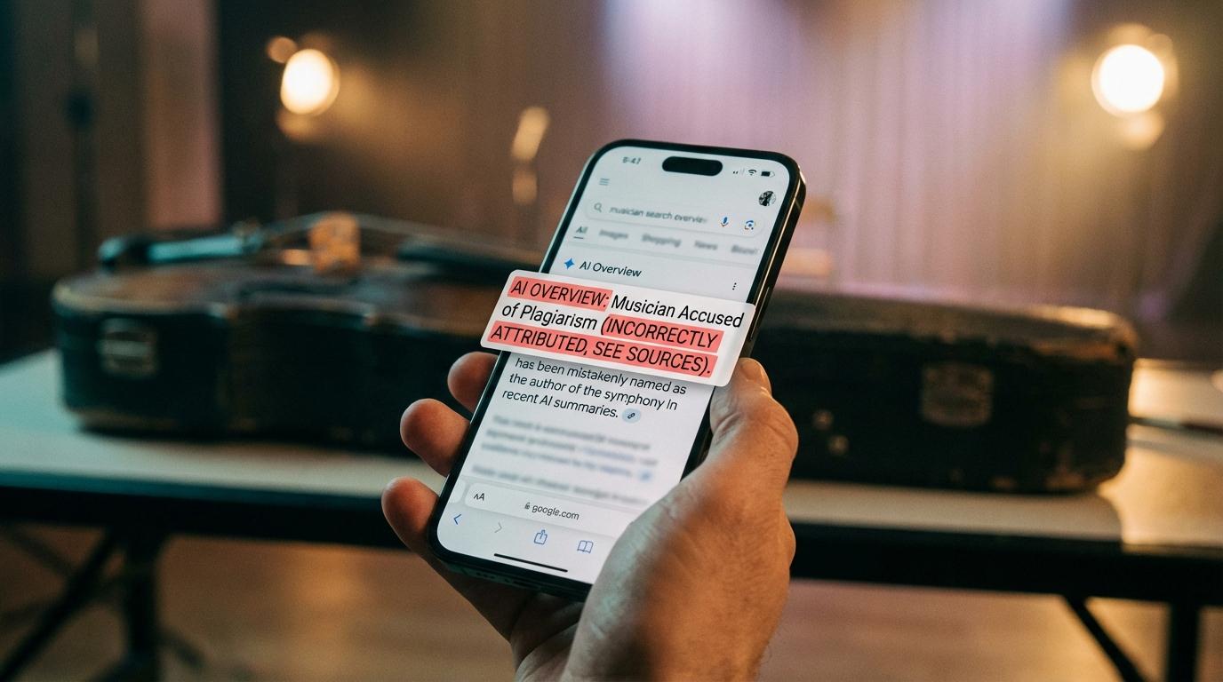 Google AI Overviews en la mira: la demanda de un gigante editorial que puede redefinir el tráfico web Google IA: el resumen falso que le tumbó un concierto a un ganador del Juno