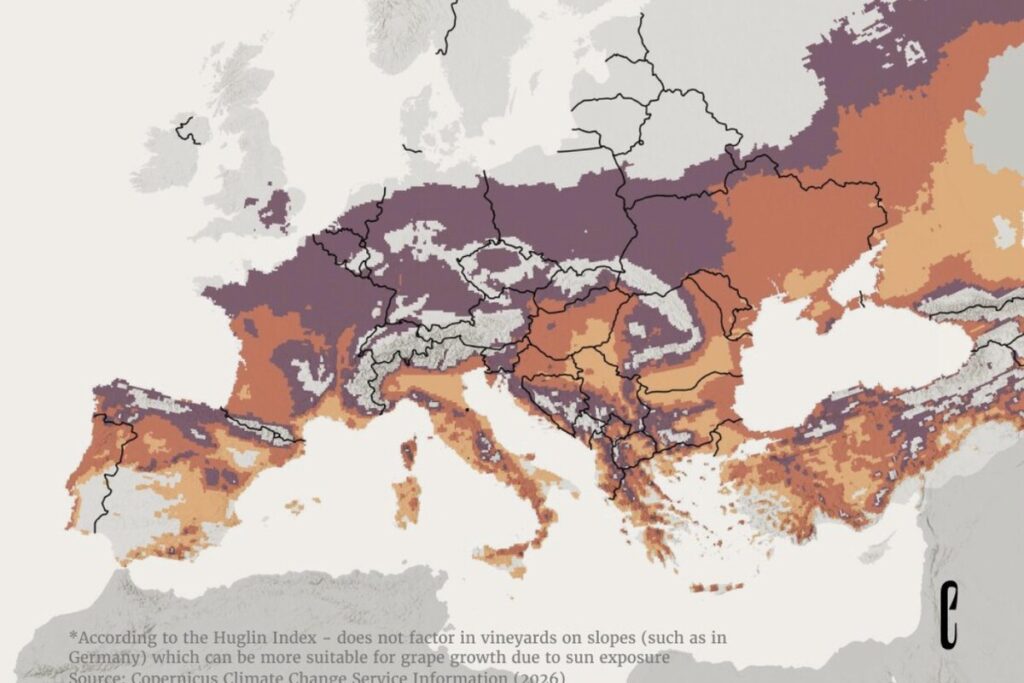 Mediterráneo sin vino: el mapa viral que asusta y lo que de verdad está diciendo 2 Mediterráneo sin vino: el mapa viral que asusta y lo que de verdad está diciendo