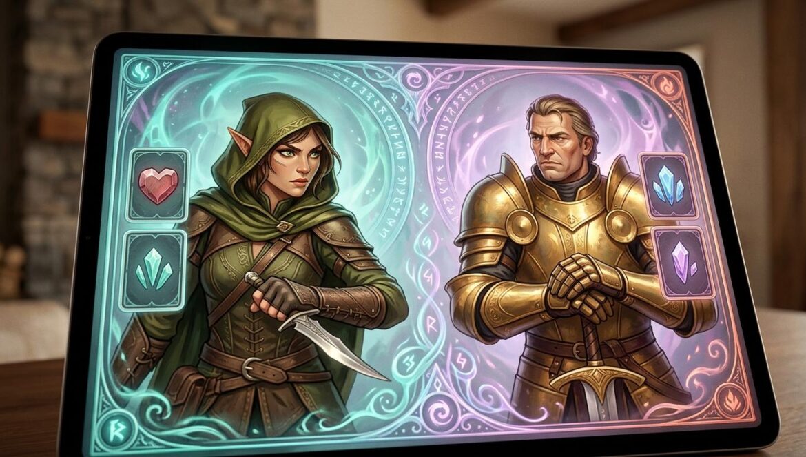 Slay the Spire 2 corrige el nerfeo de Prepared y al Regent Interfaz de un videojuego de cartas con personajes de fantasía y efectos de luz brillantes en una pantalla oscura